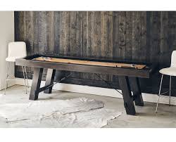 The Titus Shuffleboard Table Adds Fun To Your Family Recreation Room Den Or Basement Furniturerow Gameroom Rowe Furniture Furniture Eclectic Living Room