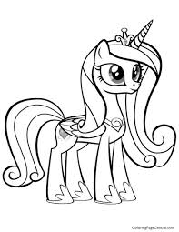 My little pony coloring book pages for kids. 15 Awesome Princess Pony Coloring Pages Alicorn My Little Luna Colouring Celestia Oguchionyewu