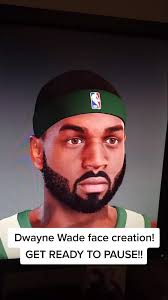 Dwayne Wade Face Creation 😍 it looks so good!! #nba2k20 #nba2k #nba  #foryou #foryoupage #foru #forupage #fypb#dwade #miamiheat #basketball