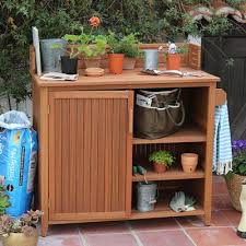 It provides spacious work top surface for any garden task. How To Choose A Potting Bench Hayneedle