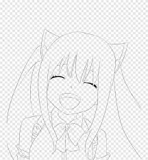 Download now gambar sketsa wajah hitam putih garlerisket. Garis Seni Sketsa Kartun Telinga Mangaka Senyum Hitam Putih Wajah Png Pngegg