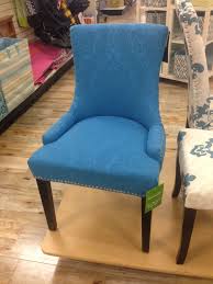 Blue Nail Head Trim Accent Chair Accent Chairs Chair Living Room Chairs