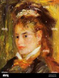 Impressionism portrait woman hi-res stock photography and images