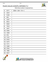 Pin By Nathalie On 3rd Year Activity Place Value Worksheets Expanded Form Worksheets Place Values