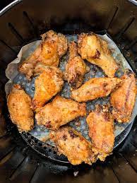 Crispy Air Fryer Fried Chicken Wings Is The Best Quick And Easy Recipe That Will Teach Y Air Fryer Fried Chicken Fried Chicken Wings Lemon Pepper Chicken Wings