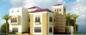 اجمل مجموعه فلل بالمساقط من مسكن العربية نموذج فيلا 7 العثماني House Layouts Villa Design House Styles