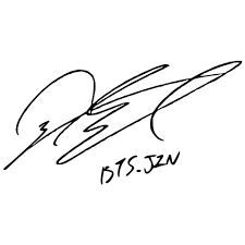 Jin Signature Bts Signatures Jin Bts Jin