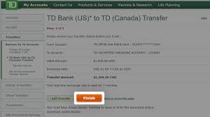 Wire transfer is the fastest mode of receiving money in your td bank account. How To Transfer Money From Td Bank Us To Td Canada On Easyweb