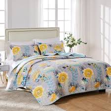 The combination of gray and yellow is calming and is great for many types of decor. Overstock Com Online Shopping Bedding Furniture Electronics Jewelry Clothing More In 2021 Gray Bed Set Yellow Bedding Yellow Bedding Sets