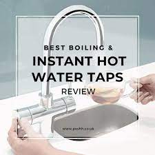 Quooker, also, does not use boiler technology, but instead uses a unique patented vacuum flask tank, which holds water under pressure at 110°c, so that it is dispensed at a consistent true 100°c boiling. Best Boiling Instant Hot Water Taps Review Buyers Guide