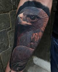 Realistic Bird Of Prey Tattoo Tattoo Artist Emersson Pabon Eagle Tattoos Black And Grey Tattoos Grey Tattoo