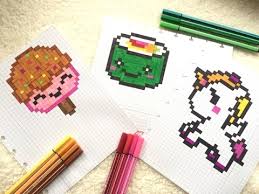 Dessin de pâques facile pixel art facile pixel art nourriture glace kawaii pixel art tuto coloriage pixel art image jeux dessins disney dessin kawaii. Pixel Art Sushi Sorbet Licorne Kawaii Youtube
