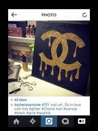 Cool Diy Chanel Wall Art Chanel Inspired Room Chanel Wall Art Diy Wall Art