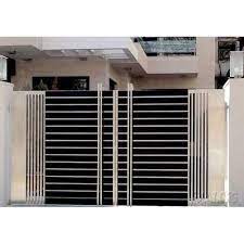The design is very popular. Stainless Steel Main Gates At Rs 4500 Kilogram Stainless Steel Safety Gate Id 17871665312 Main Gate Design Iron Main Gate Design House Gate Design