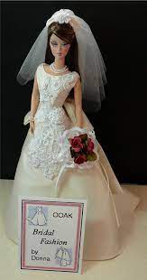 Bridal Boutique Doll Wedding Dress Barbie Wedding Dress Barbie Bridal