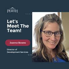🌟 Staff Spotlight 🌟 Greetings Perthites! 👋 It's time to introduce  another standout member of our team who contributes significantly to our  town's development and planning. Meet Joanna Bowes, our Director of