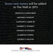 This Mother S Day Seven New Names Will Take Their Rightful Place Among Their Fallen Brothers And Sisters Vietnam Veterans Memorial New Names Vietnam Veterans