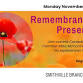 Remembrance Day Presentation event in Smithville, ON