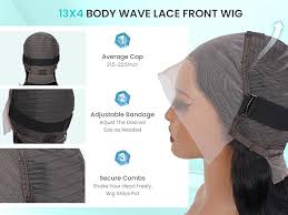 Amazon.com : 13x4 Body Wave Lace Front Wigs Human Hair Pre Plucked HD  Transparent Lace Frontal Wig with Baby Hair 180% Density 9A Glueless  Brazilian Virgin Human Hair Lace Front Wigs for