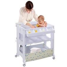 The euro spa comes complete with a vinyl changing pad, and safety strap. Euro Spa Baby Bathtub And Changer Combo Online