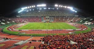 Has very big outdoor parking area, with a makeshift express bus station. Shah Alam Stadium Gets Green Light For Matches Under The Lights Goal Com