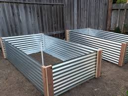 How To Build A Raised Metal Garden Bed Metal Garden Beds Vegetable Garden Raised Beds Metal Raised Garden Beds