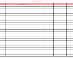 print a free calorie counter chart daily calorie counter