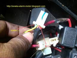 Sebarkan ini cara aman pasang alarm motor injeksi. Aneka Alarm Motor Langkah Dan Cara Pasang Alarm Motor System Remote