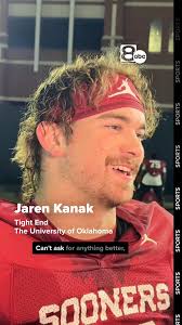 OU Tight End, Jaren Kanak