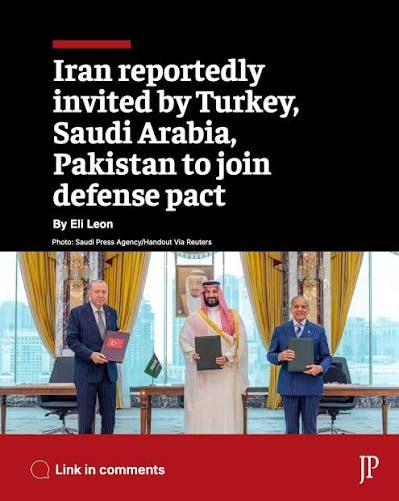 Iran has reportedly been invited to join the newly established Mecca  defense alliance between Saudi Arabia, Turkey, and Pakistan, though the  invitation has not been officially confirmed.