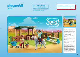 Building Instructions Playmobil 70119 Pferdekoppel Die grosse pferdekoppel von playmobil mit zaunelementen, 2 grossen pferden und einem fohlen, einem baum, voegelchen einer fahne etc. building instructions playmobil 70119