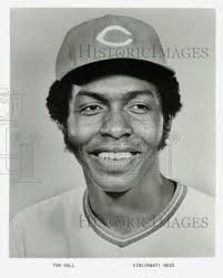 Press Photo Cincinnati Reds Baseball Player Tom Hall