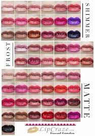 Senegence Lipsense Color Chart In 2019 Lipsense Lip Colors