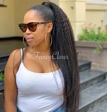 Slayed ponytail hairstyle ideas for all hair types and lengths #hairstylesforblackwomen #braidedhairstylesforblackwomen. 23 Cool Black Ponytail Hairstyles You Have To Try Stayglam