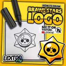 Brawl stars clash royale video game fire emblem heroes, others, game, text, logo png. How To Draw Brawl Stars Logo Easy Step By Step Lexton Art How To Draw Brawl Stars Logo Learn To Draw It Doing Click On The Link Zezinho