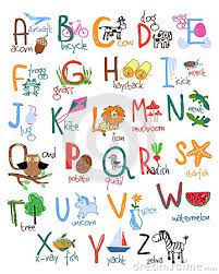 Tips and examples make the process easy and fun. Hand Drawn Kids Alphabet