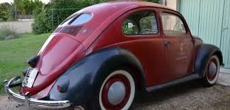 Image result for Bordeaux Red 1949 Beetle