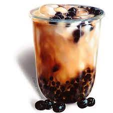 Food Art Series Brown Sugar Boba Milk Tea Because Milk Tea Is Life Boba Started Out As A Taiwanese Drink Usually Made W Seni Makanan Poster Makanan Makanan