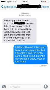 So This Doctor Accidentally Texted A Woman Asking For A Medical Advice And Got Great Advice Back Relatable Post Funny Wrong Number Texts Relatable Post