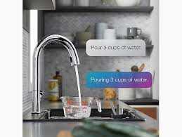 Depending on the type of faucet, the supply line coming from the underside of the faucet may be a copper tube or a flexible hose. Sensate Faucet With Kohler Konnect K 72218 Wb Kohler Kohler