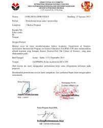 Contoh proposal permohonan bantuan dana (sponsor) kamis, 17 oktober 2013 nomor : 10 Contoh Surat Permohonan Sponsor Untuk Berbagai Keperluan