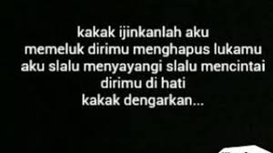 Ini memang menyedihkan dan bahkan terasa menyakitkan, aku hanya memandang wajahmu lewat khayalan, tapi hanya itu yang bisa ku lakukan. Ndx A K A Ft Radit Lagu Untuk Kakak Lirik Youtube