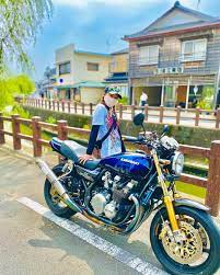 japanese biker girls おしゃれまとめの人気アイデア pinterest katsuhiko hayashi バイカーの女の子 ゼファー750 バイク 女子