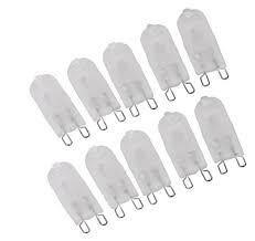 Used in ceiling lights, table lamps, outdoor lights, under cabinet fixtures and closet lights. Jklcom G9 Halogen Bulbs 40w G9 Frosted Halogen Bulb 40 Watt G9 Jcd Base Bi Pin 2700k Halogen Light Bulb For Accent Landscape Light Frosted Lense 10 Pack Buy Online In Antigua And Barbuda At