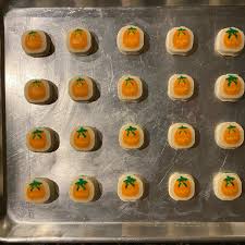 Where did you get the holly and berry decoration that you put on the snowman's hat, and the yellow star that you put on the christmas tree? Pillsbury Pumpkin Sugar Cookies Nostalgia Review Kitchn