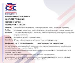 the civil service commission regional