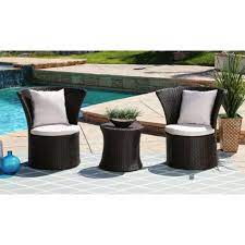 Ella 3 Piece Outdoor Bistro Set Sam S Club Patio Furnishings Outdoor Patio Furniture Outdoor Patio Set