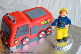 Feuerwehrmann Sam Torte Kuchen Feuerwehrmann Sam Kuchen Feuerwehrmann Sam Torte Feuerwehr Kuchen