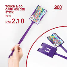 Mana tahukan, rupanya dalam kad touch n go kita tu ada lebihan rebate. Eco Touch Go Card Holder Stick Rm2 10 4pcs Saving Kaki Festive Promos