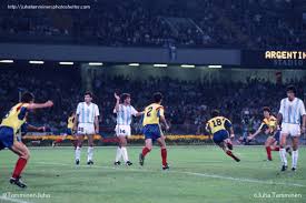 Argentina world cup round of 16 full match held at rose bowl (pasadena) on footballia. Juha Tamminen On Twitter 30 Years Ago Today In Italia 90 Day 11 Argentina 1 Romania 1 Stadio San Paolo Napoli 18 6 1990 I Took An Overnight Train From Verona Italia90 Argvrom Argentina